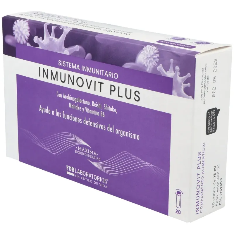 Fdb inmunovit plus 20 ampollas | Farmacia Barata