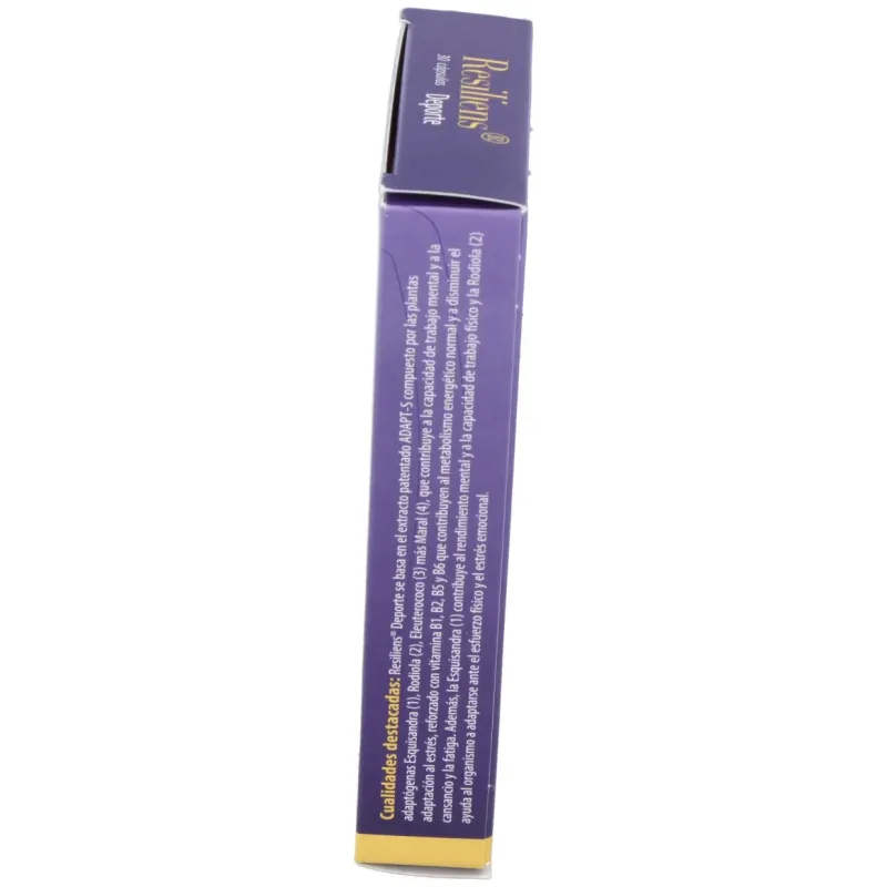 100% natural resiliens deporte 30 cápsulas | Farmacia Barata