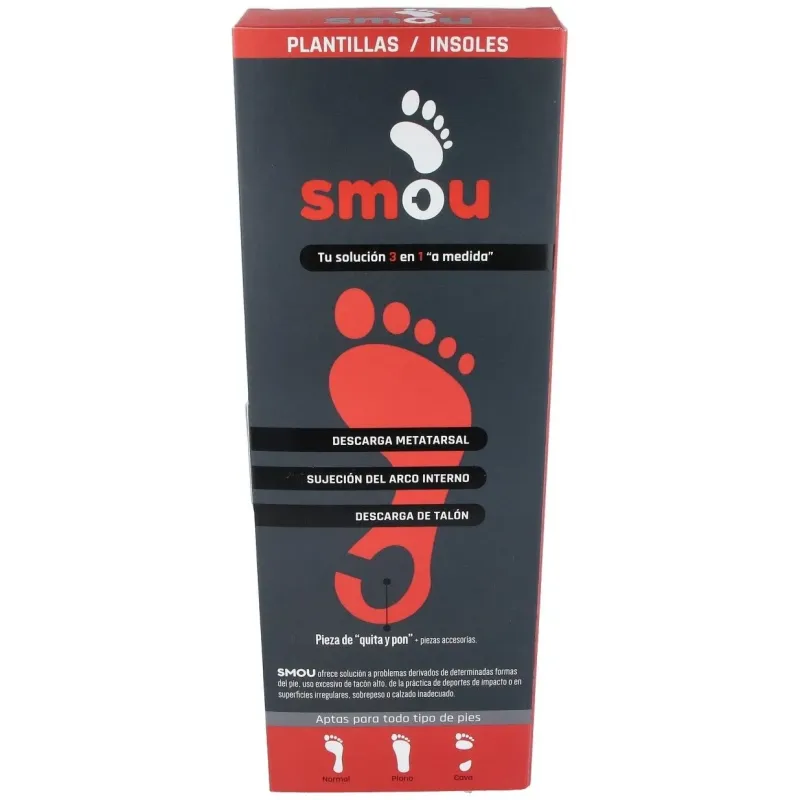 Smou complet plantilla meta-fascitis-espolon 37/38 | Farmacia Barata