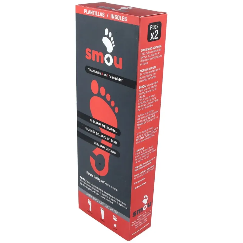 Smou complet plantilla meta-fascitis-espolon 37/38 | Farmacia Barata