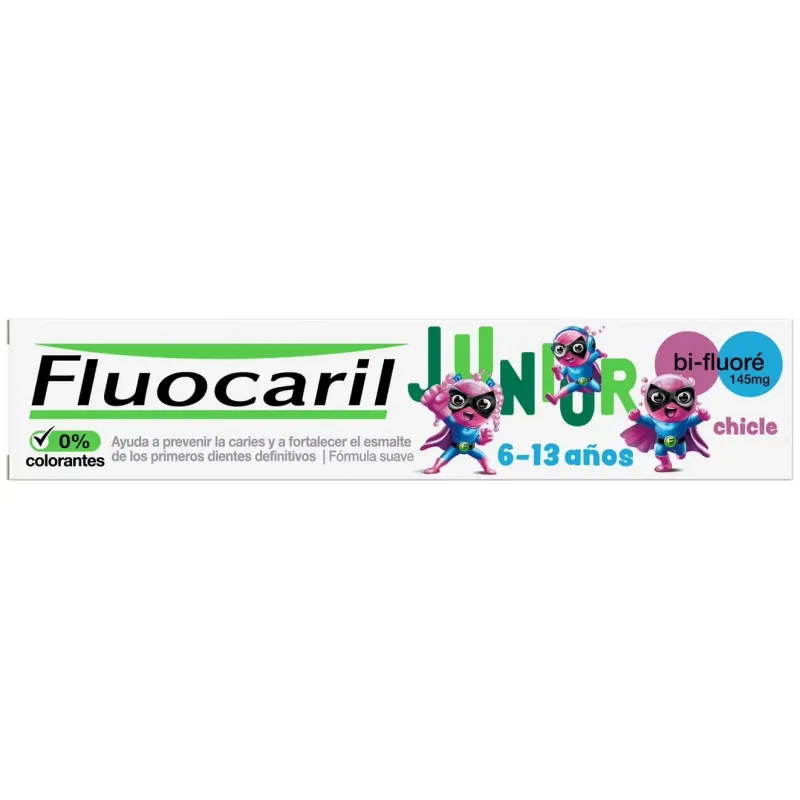 Fluocaril junior gel dentífrico chicle 50ml | Farmacia Barata