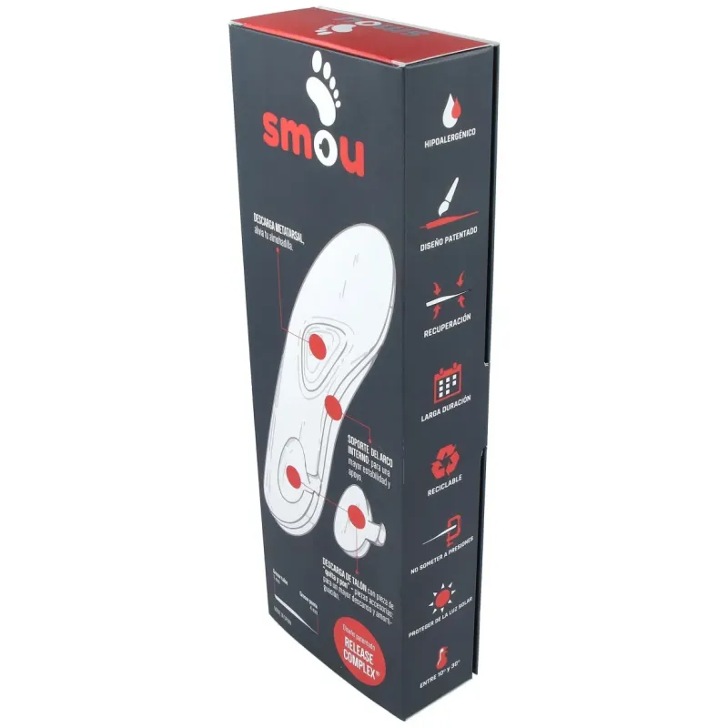 Smou complet plantilla meta-fascitis-espolon 37/38 | Farmacia Barata