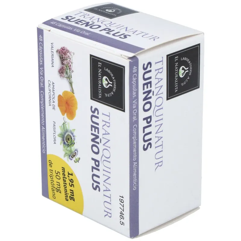 Tranquinatur sueño plus 48cap. | Farmacia Barata