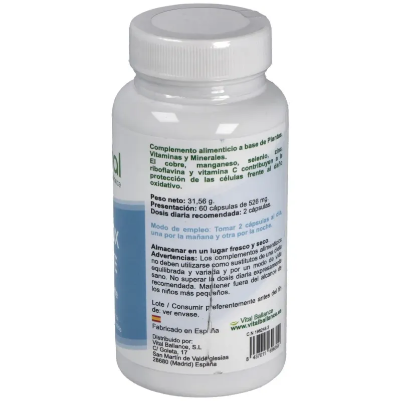 Vital ballance antiox forte 60caps | Farmacia Barata