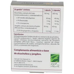 100% natural di-gestion 30caps | Farmacia Barata