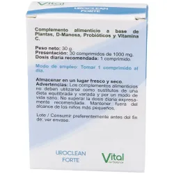 Vital ballance uroclean forte 30comp | Farmacia Barata