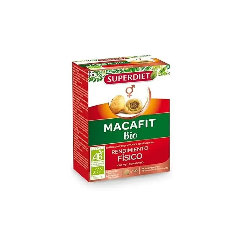 Superdiet macafit bio 120comp | Farmacia Barata