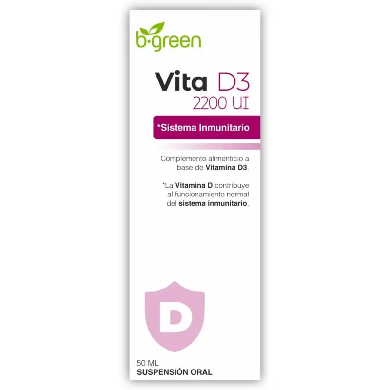 B-green vitamina d3 gotas 50ml | Farmacia Barata