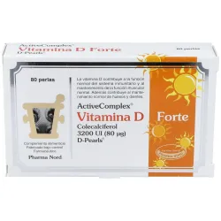 Activecomplex vitamina d 3200ui 80 perlas