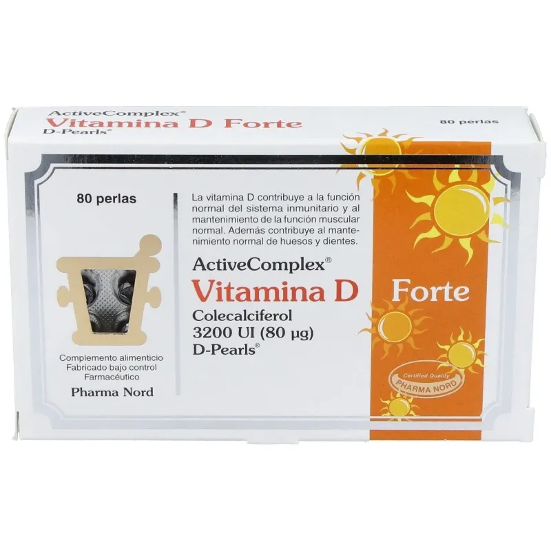 Activecomplex vitamina d 3200ui 80 perlas | Farmacia Barata Activecomplex vitamina d 3200ui 80 perlas | Farmacia Barata
