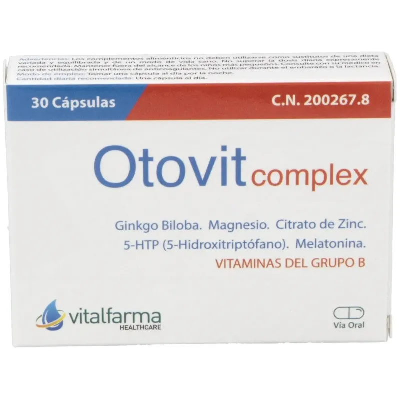 Otovit complex 30cap. | Farmacia Barata Otovit complex 30cap. | Farmacia Barata