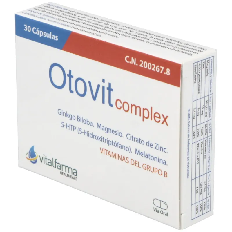 Otovit complex 30cap. | Farmacia Barata Otovit complex 30cap. | Farmacia Barata