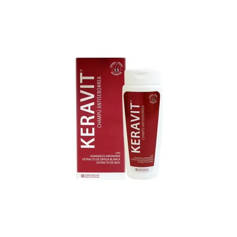 Keravit champú antiseborrea 200ml | Farmacia Barata Keravit champú antiseborrea 200ml | Farmacia Barata