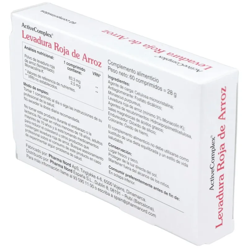 New activecomplex levadura roja de arroz 60comp. | Farmacia Barata New activecomplex levadura roja de arroz 60comp. | Farmacia Barata