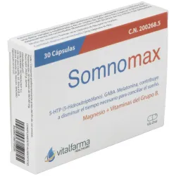 Vitalfarma somnomax 30caps | Farmacia Barata