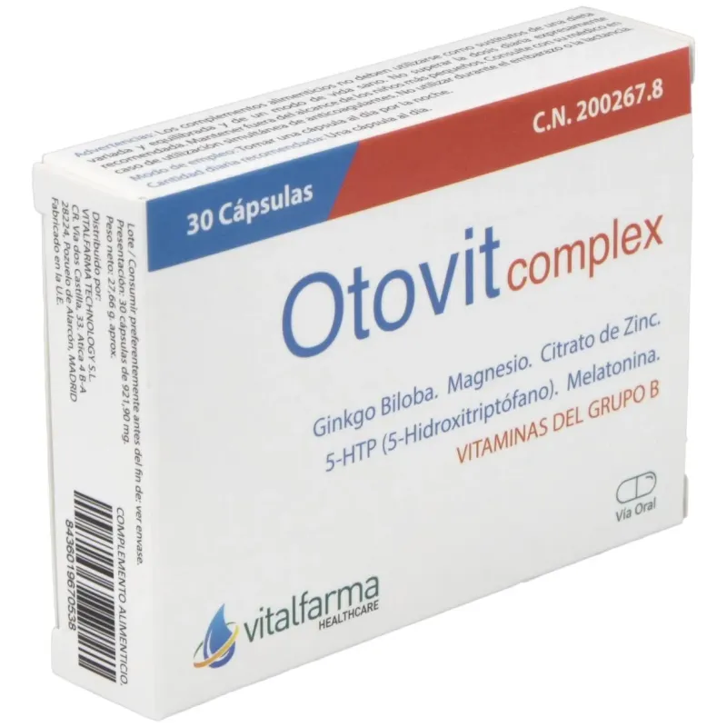 Otovit complex 30cap. | Farmacia Barata Otovit complex 30cap. | Farmacia Barata