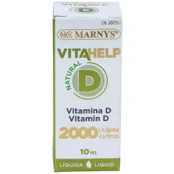 Marnys vitamina d 2000ui líquida línea vitahelp 10ml