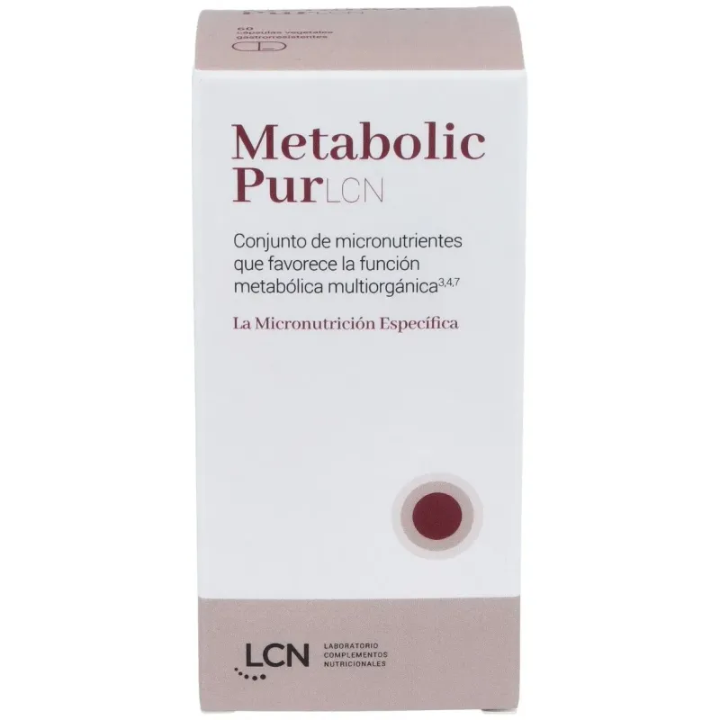 Lcn metabolic pur 60caps | Farmacia Barata