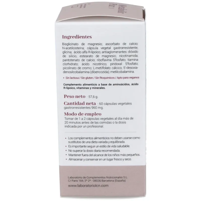 Lcn metabolic pur 60caps | Farmacia Barata
