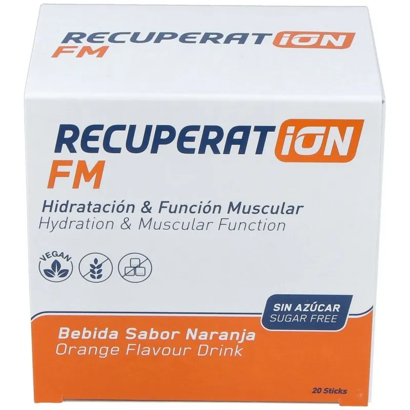 Recuperat-ion fm sin azucar sabor naranja 20sbrs. | Farmacia Barata
