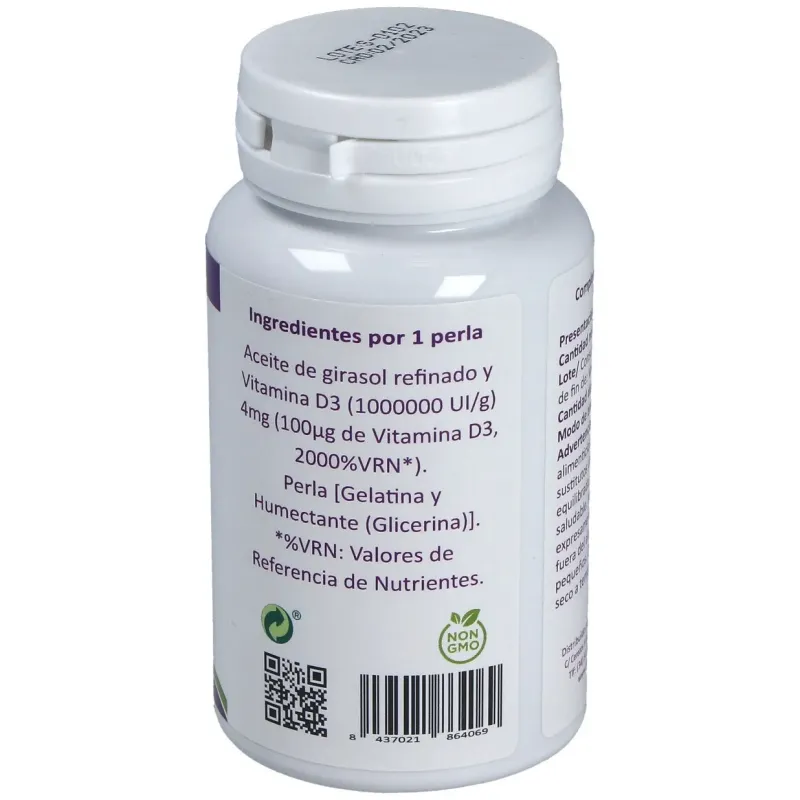 Nutravit vitamina d3 120 perlas | Farmacia Barata