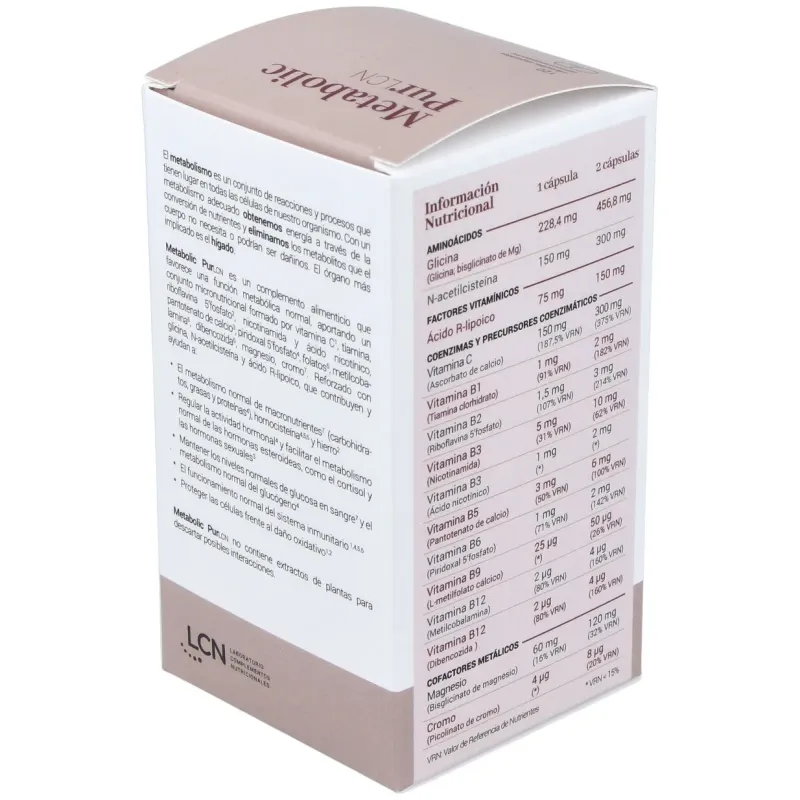 Lcn metabolic pur 120caps | Farmacia Barata