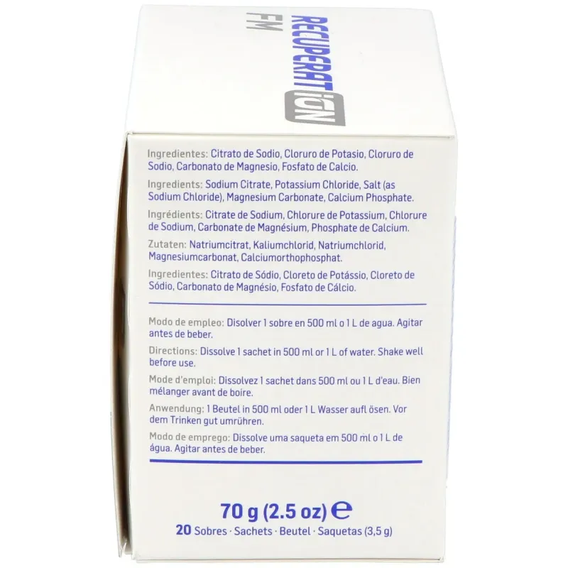 Recuperat-ion fm sabor salino 20 sobres | Farmacia Barata