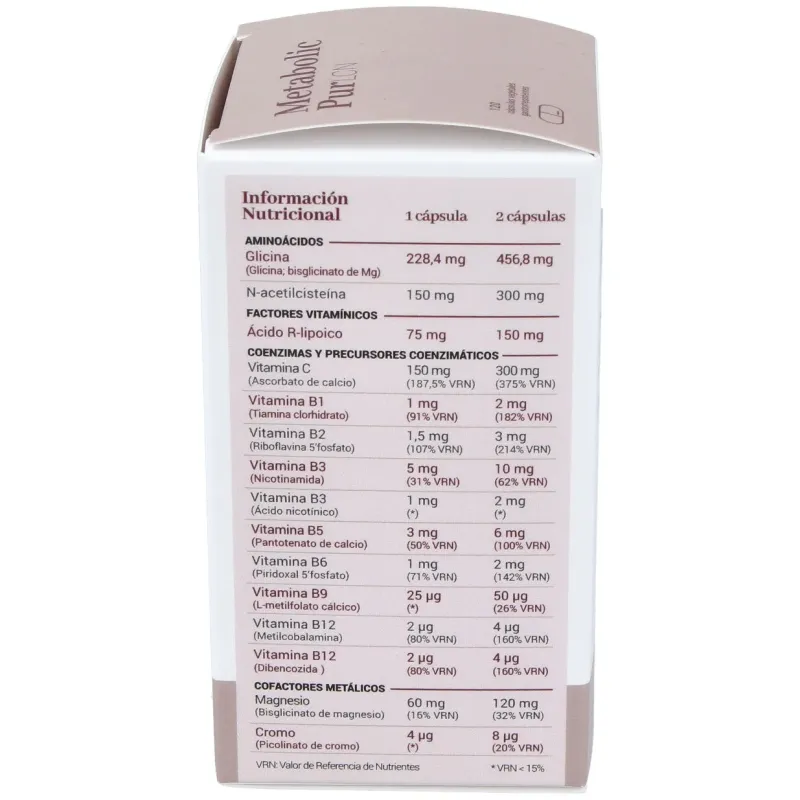 Lcn metabolic pur 120caps | Farmacia Barata