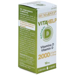 Marnys vitamina d 2000ui líquida línea vitahelp 10ml | Farmacia Barata