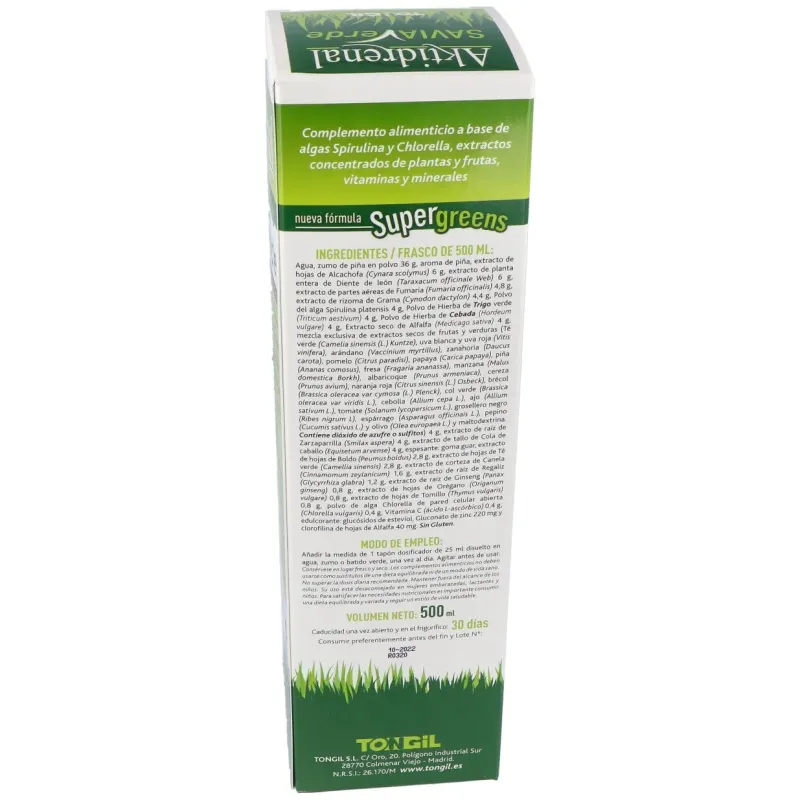 Aktidrenal savia verde 500ml. lineabel | Farmacia Barata Aktidrenal savia verde 500ml. lineabel | Farmacia Barata