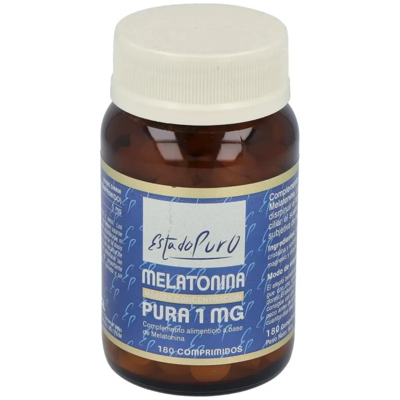 Tongil estado puro melatonina pura 1mg 180comp | Farmacia Barata