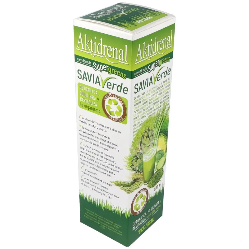 Aktidrenal savia verde 500ml. lineabel | Farmacia Barata Aktidrenal savia verde 500ml. lineabel | Farmacia Barata