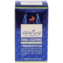 Tongil estado puro maxi enzimas + probióticos 40caps
