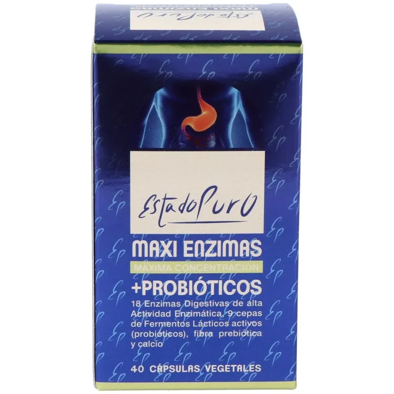 Tongil estado puro maxi enzimas + probióticos 40caps | Farmacia Barata Tongil estado puro maxi enzimas + probióticos 40caps | Farmacia Barata
