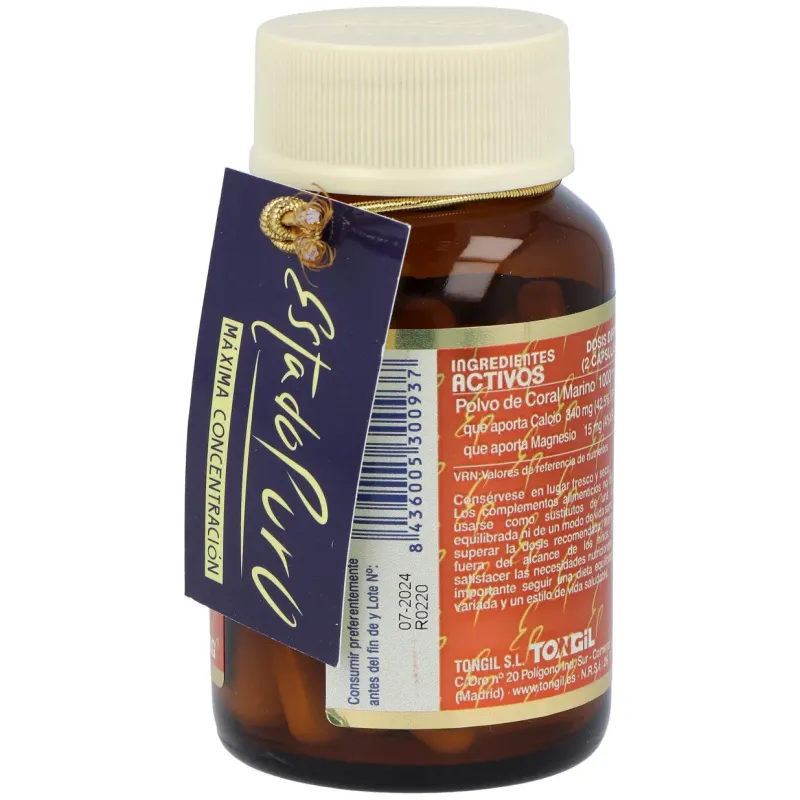 Tongil estado puro calcio coral 1000mg 60caps | Farmacia Barata Tongil estado puro calcio coral 1000mg 60caps | Farmacia Barata