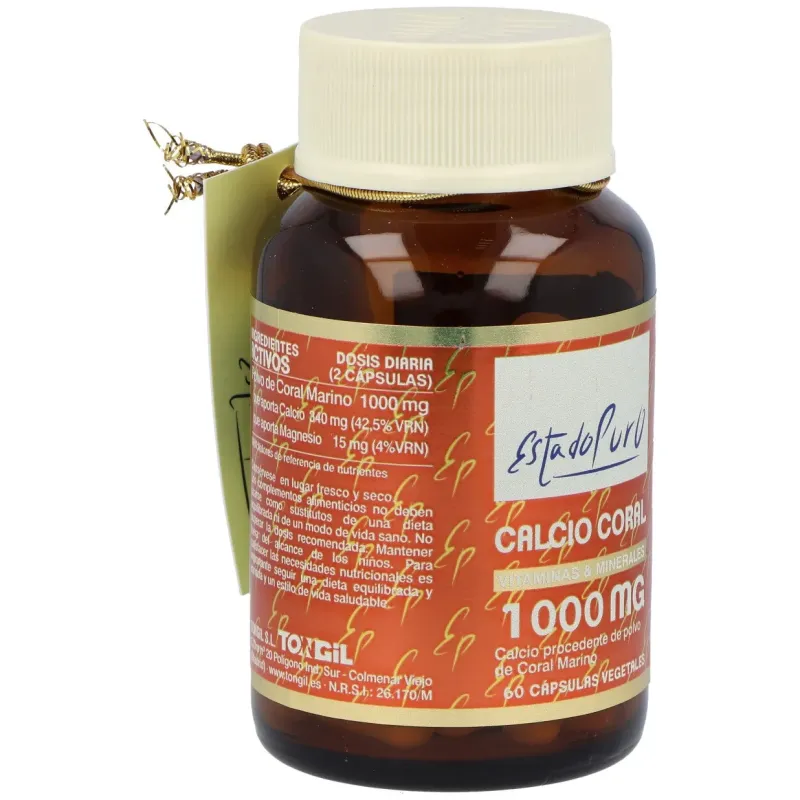 Tongil estado puro calcio coral 1000mg 60caps | Farmacia Barata Tongil estado puro calcio coral 1000mg 60caps | Farmacia Barata