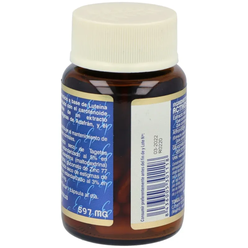 Tongil estado puro luteína 20mg crocina 30caps | Farmacia Barata Tongil estado puro luteína 20mg crocina 30caps | Farmacia Barata