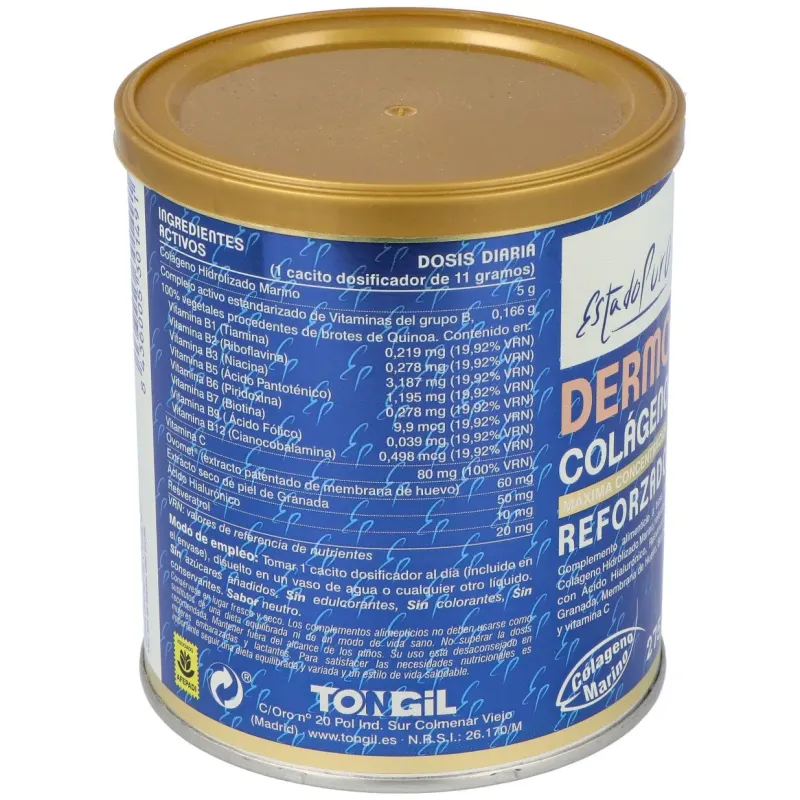 Tongil estado puro dermo colágeno reforzado 275g | Farmacia Barata Tongil estado puro dermo colágeno reforzado 275g | Farmacia Barata