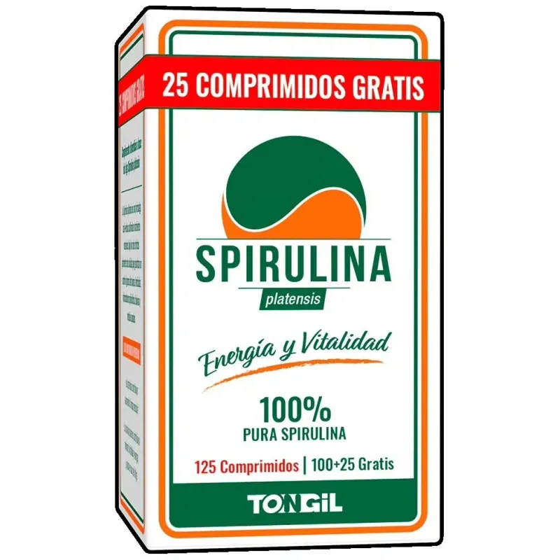 Tongil spirulina 125comp | Farmacia Barata
