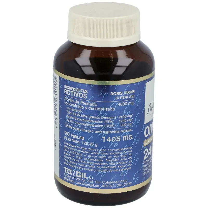 Tongil estado puro omega 3 2400-tg 90perlas | Farmacia Barata Tongil estado puro omega 3 2400-tg 90perlas | Farmacia Barata