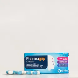 PHARMAGRIP 500/4/10 MG 14 CAPSULAS PHARMAGRIP 500/4/10 MG 14 CAPSULAS