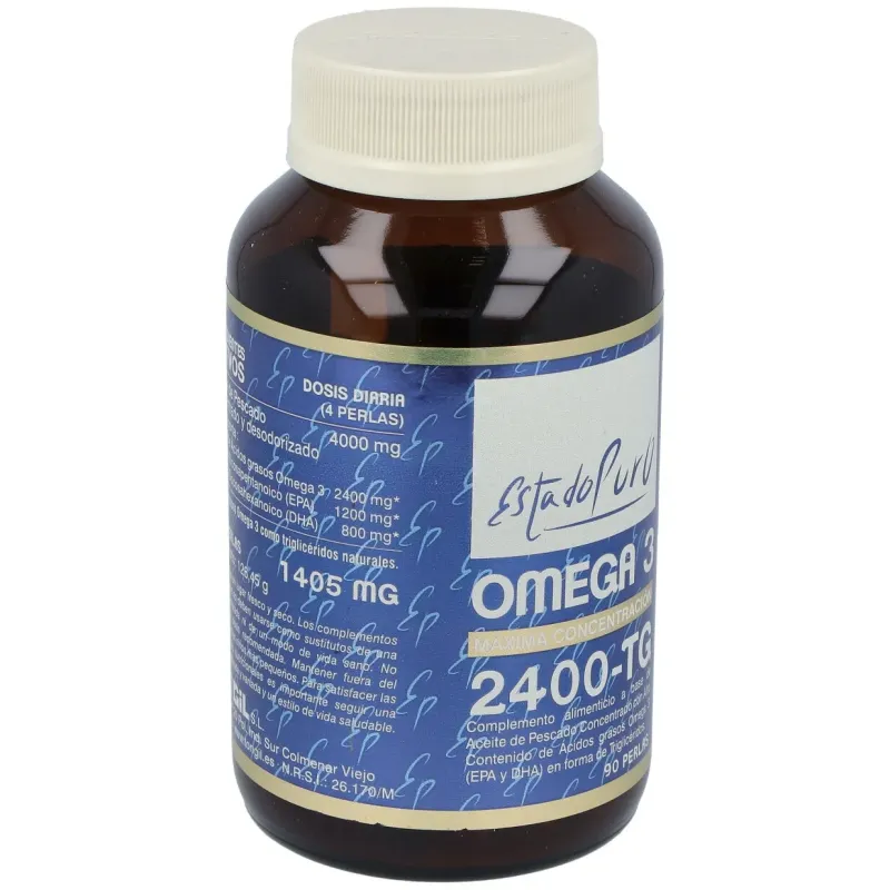 Tongil estado puro omega 3 2400-tg 90perlas | Farmacia Barata Tongil estado puro omega 3 2400-tg 90perlas | Farmacia Barata
