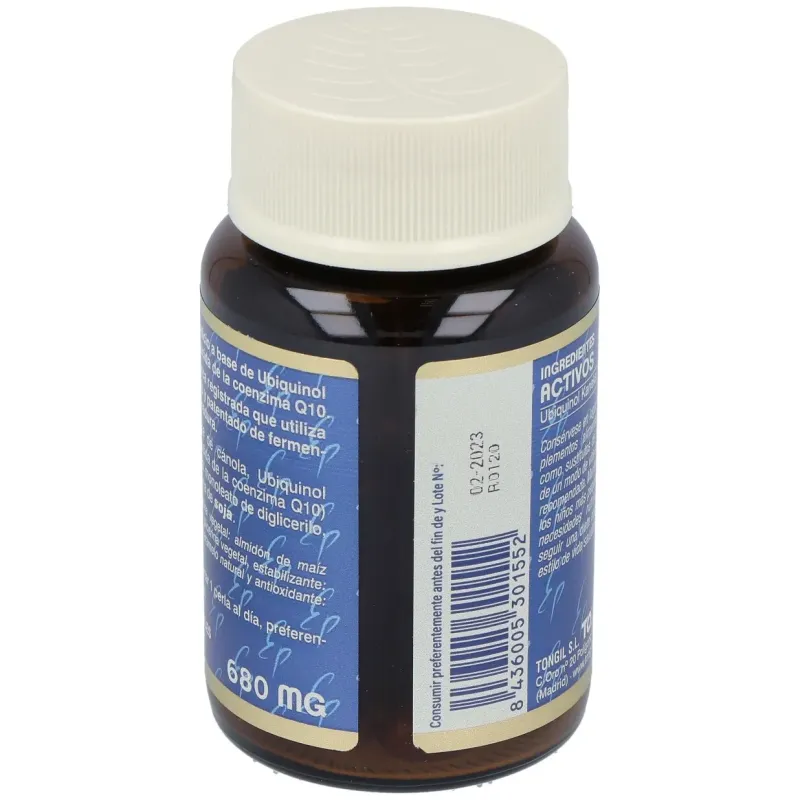Tongil estado puro ubiquinol 100mg 30cap | Farmacia Barata