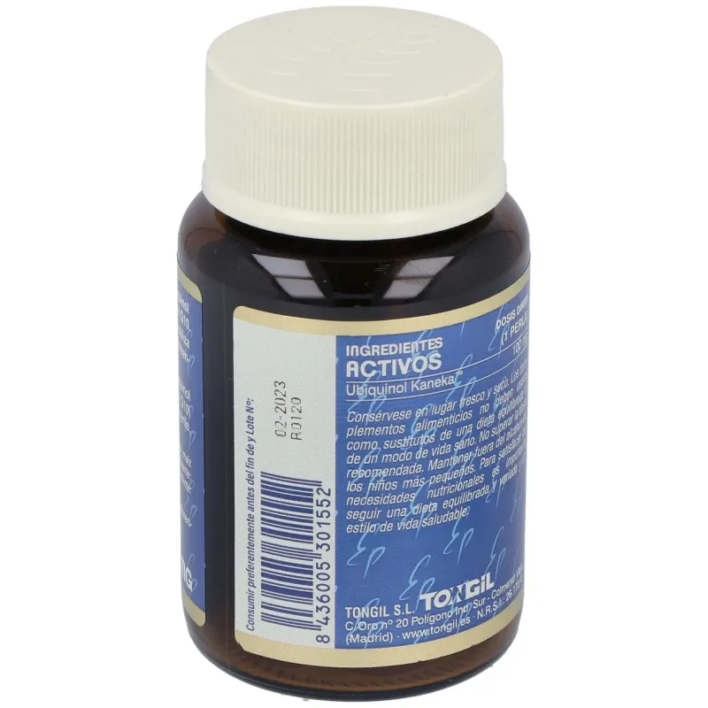 Tongil estado puro ubiquinol 100mg 30cap | Farmacia Barata