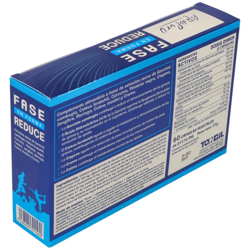 Tongil estado puro fase reduce en forma 60 cápsulas | Farmacia Barata Tongil estado puro fase reduce en forma 60 cápsulas | Farmacia Barata
