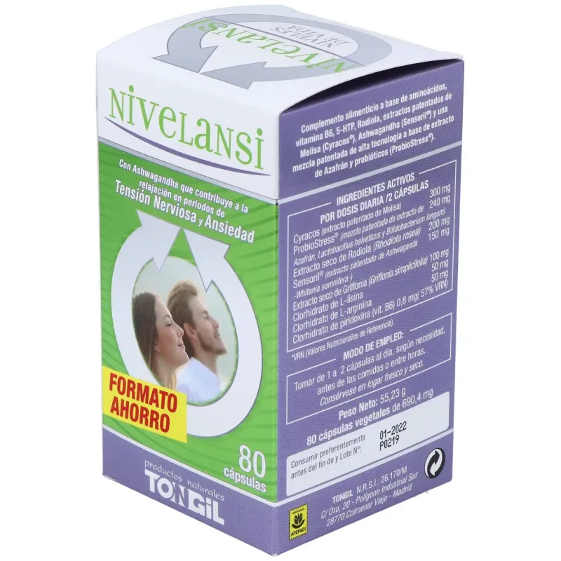 Tongil nivelansi 80caps | Farmacia Barata Tongil nivelansi 80caps | Farmacia Barata