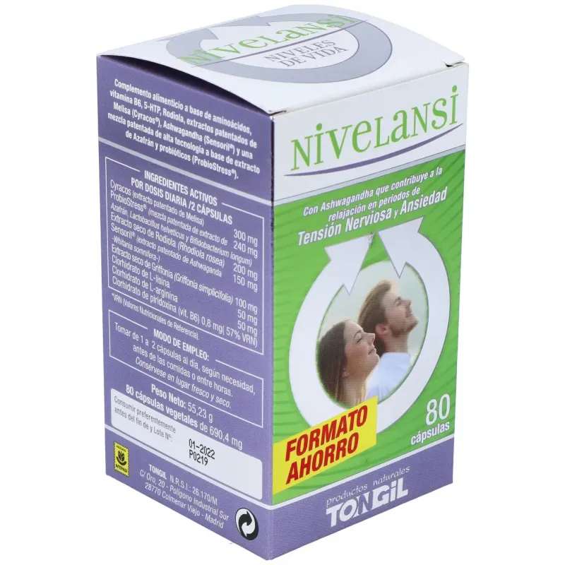 Tongil nivelansi 80caps | Farmacia Barata Tongil nivelansi 80caps | Farmacia Barata