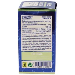 Tongil estado puro valeriana gaba 40caps | Farmacia Barata