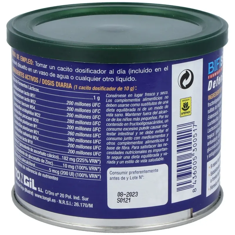 Tongil bifisiete defensas 200g | Farmacia Barata Tongil bifisiete defensas 200g | Farmacia Barata
