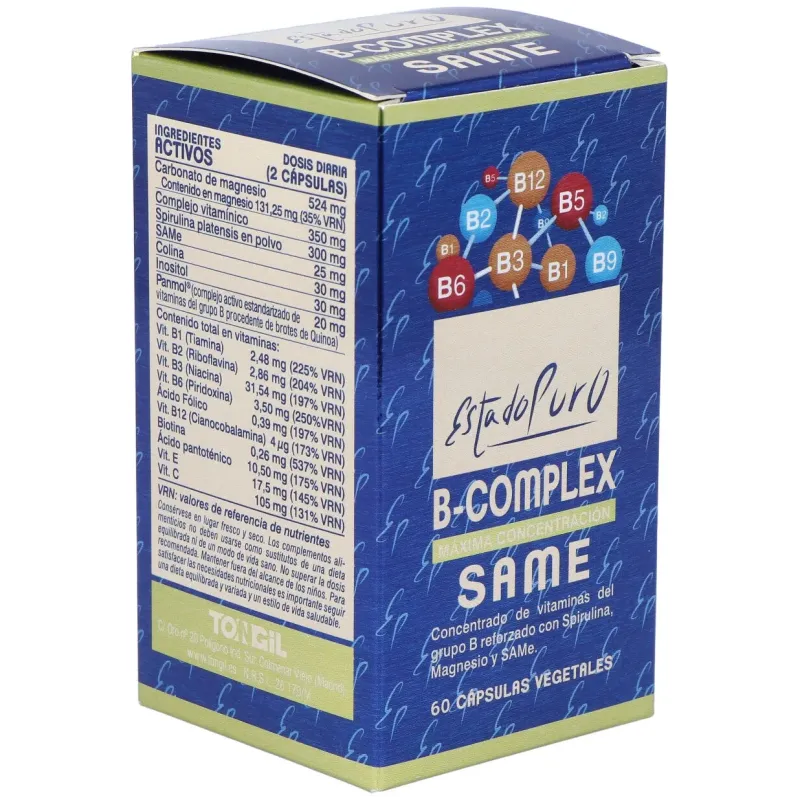 B complex-same 60cap. estado puro | Farmacia Barata B complex-same 60cap. estado puro | Farmacia Barata